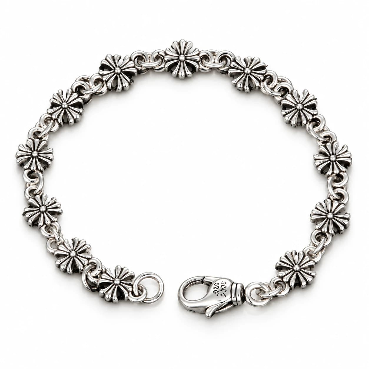 Cross Flower Bracelet